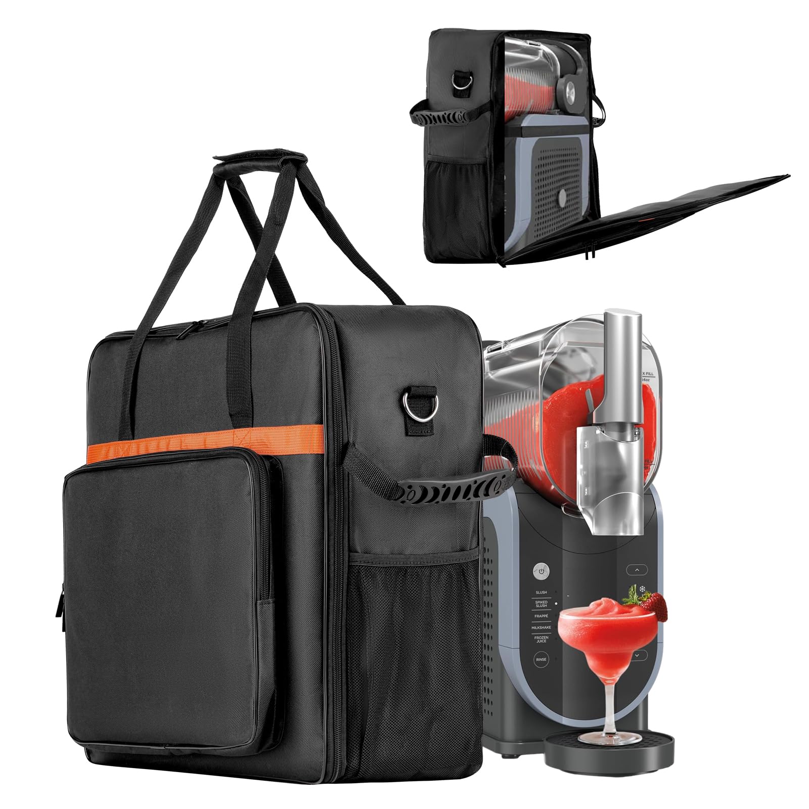 Sac de transport pour machine à granités Ninja avec ouverture avant facilitée