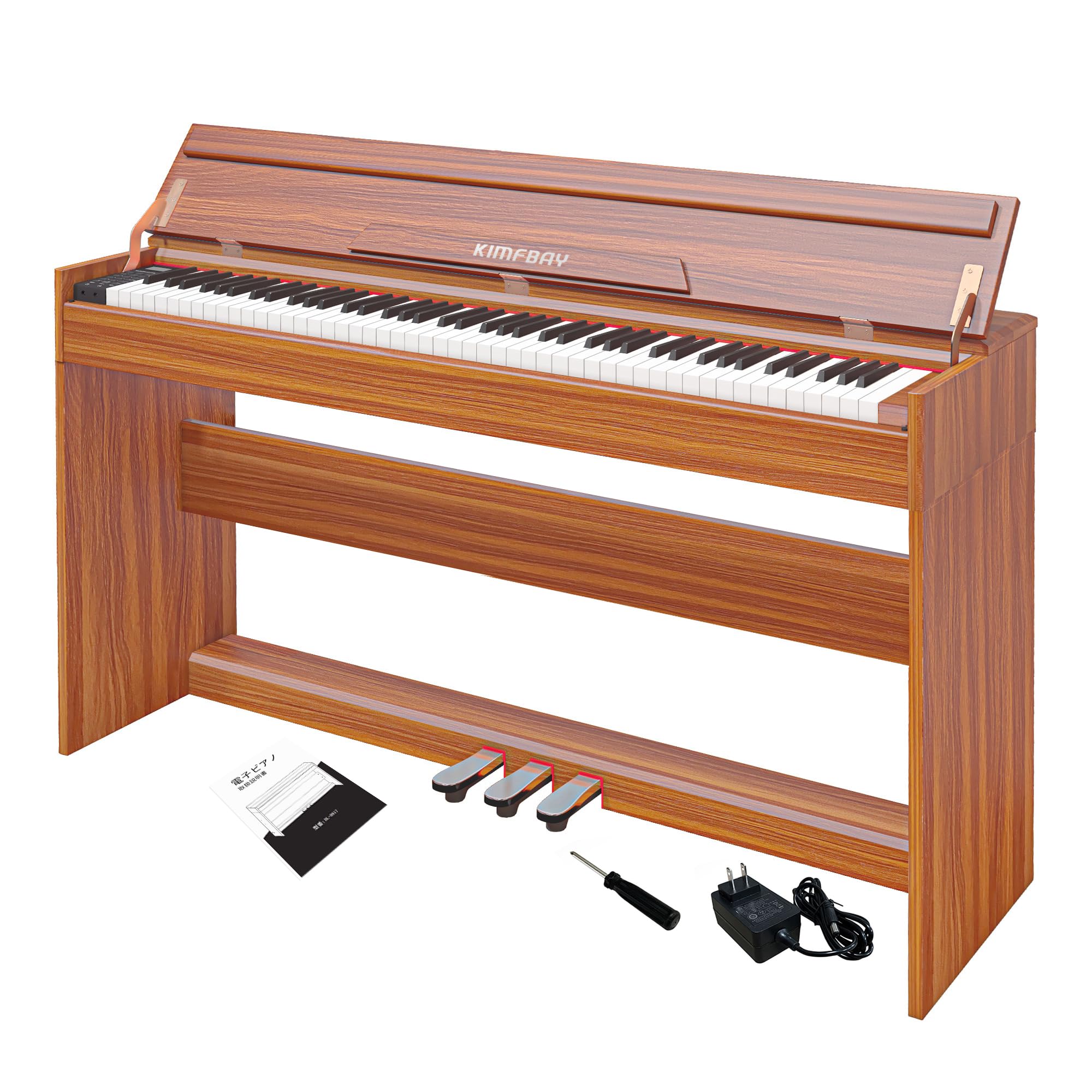 Amazon | KIMFBAY 電子ピアノ 88鍵盤 木製 電子ピアノ アップライト 88 Amazon | KIMFBAY 電子ピアノ 88鍵盤 木製 電子ピアノ アップライト 88