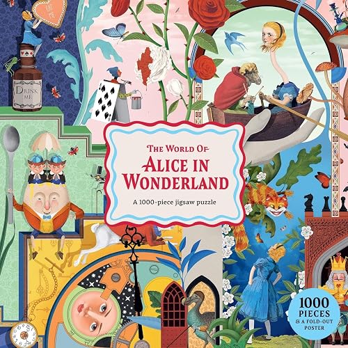 The World of Alice in Wonderland: A 1000-piece jigsaw puzzle