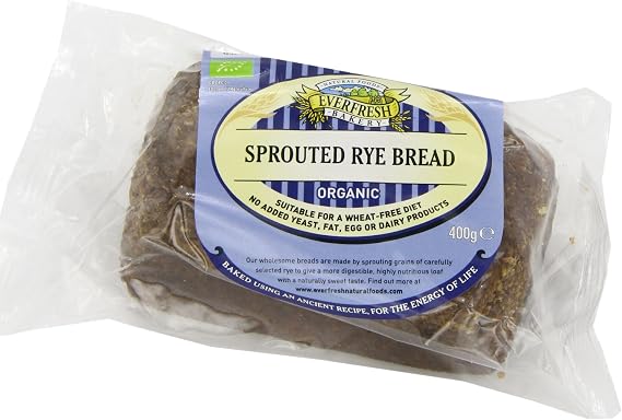 Everfresh Sprouted Rye Organic Bread 400 g
