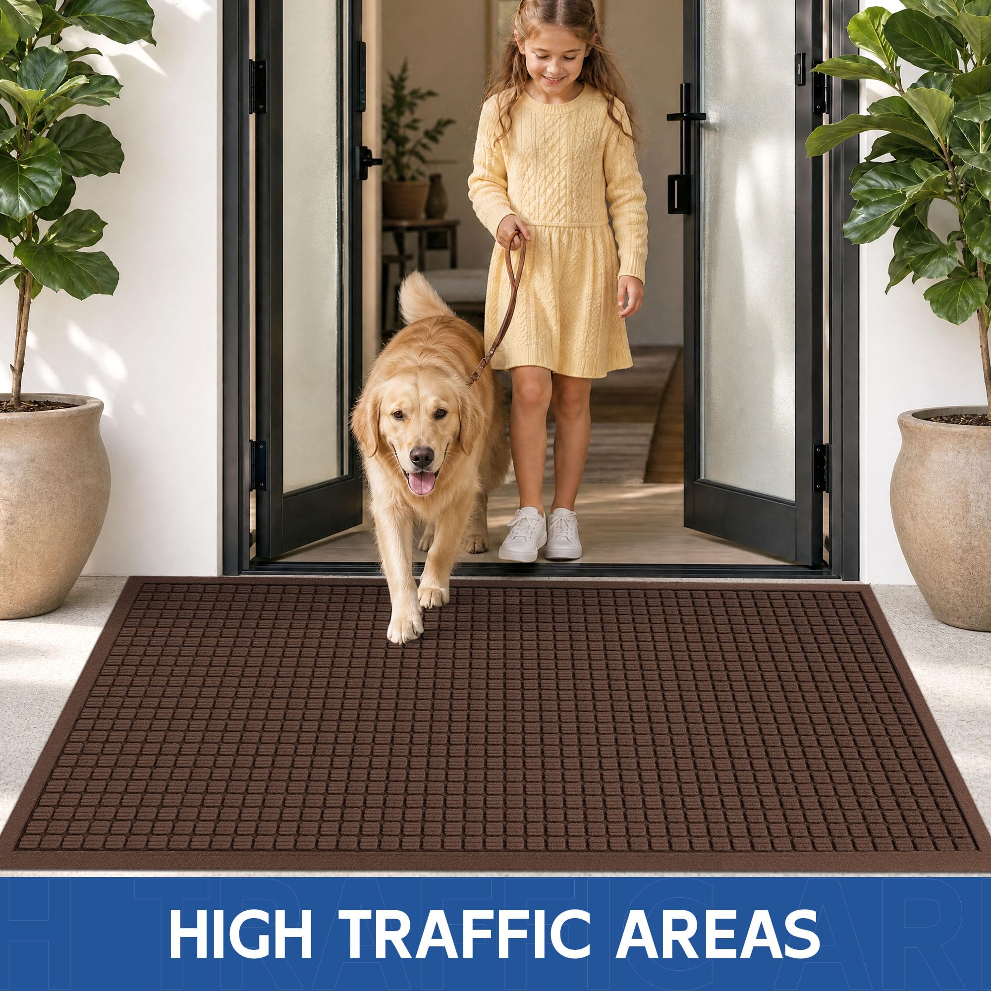 Durable Outdoor Doormat - 3' x 4' -7