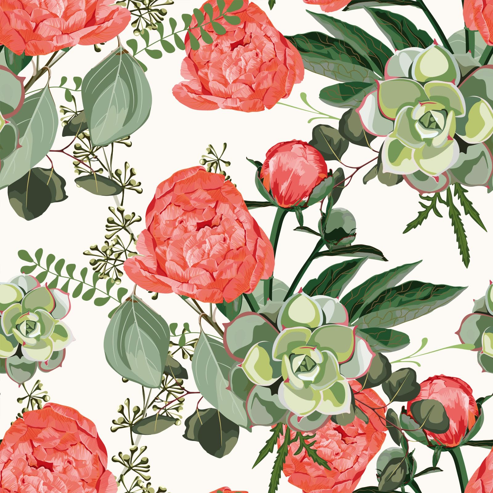 weiseni Floral Peel and Stick Wallpaper Contact Paper Self Adhesive Removable Wallpaper Boho Watercolor Wallpaper Vinyl Flower Contact Paper for