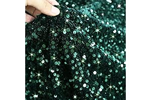 Emerald Green Velvet Fabric by The Yard: Your Gateway to Sensory and Creative Delights