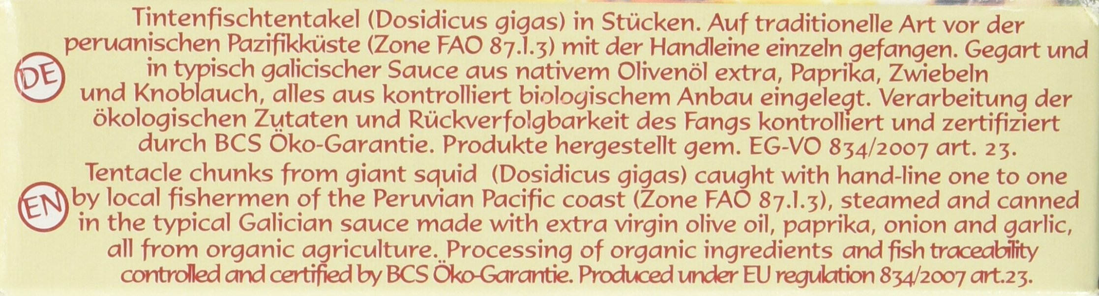 Pan do Mar Tintenfischstücke in galizischer Bio Soße, 120 g