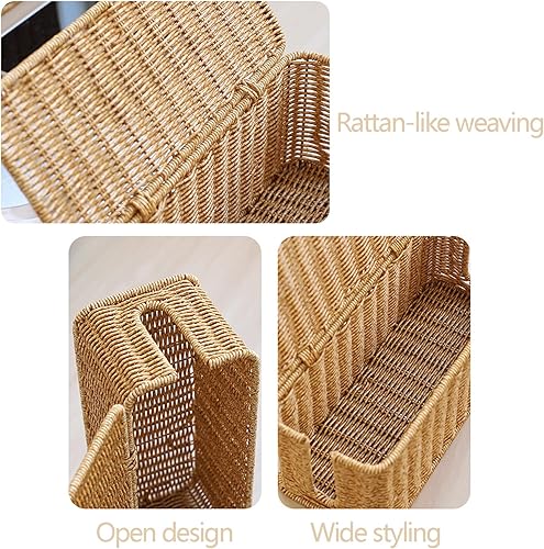 Miniatura 5 de Caja de gestión de cables, caja de gestión de cables tejida a mano, organizador de cables de enchufe, adecuado para ocultar todo tipo de cables y