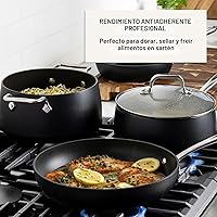 Vista 6 de All-Clad HA1 - Juego de utensilios de cocina anodizados duros antiadherentes, 13 piezas, apto para horno de inducción y asador seguro hasta 500°F