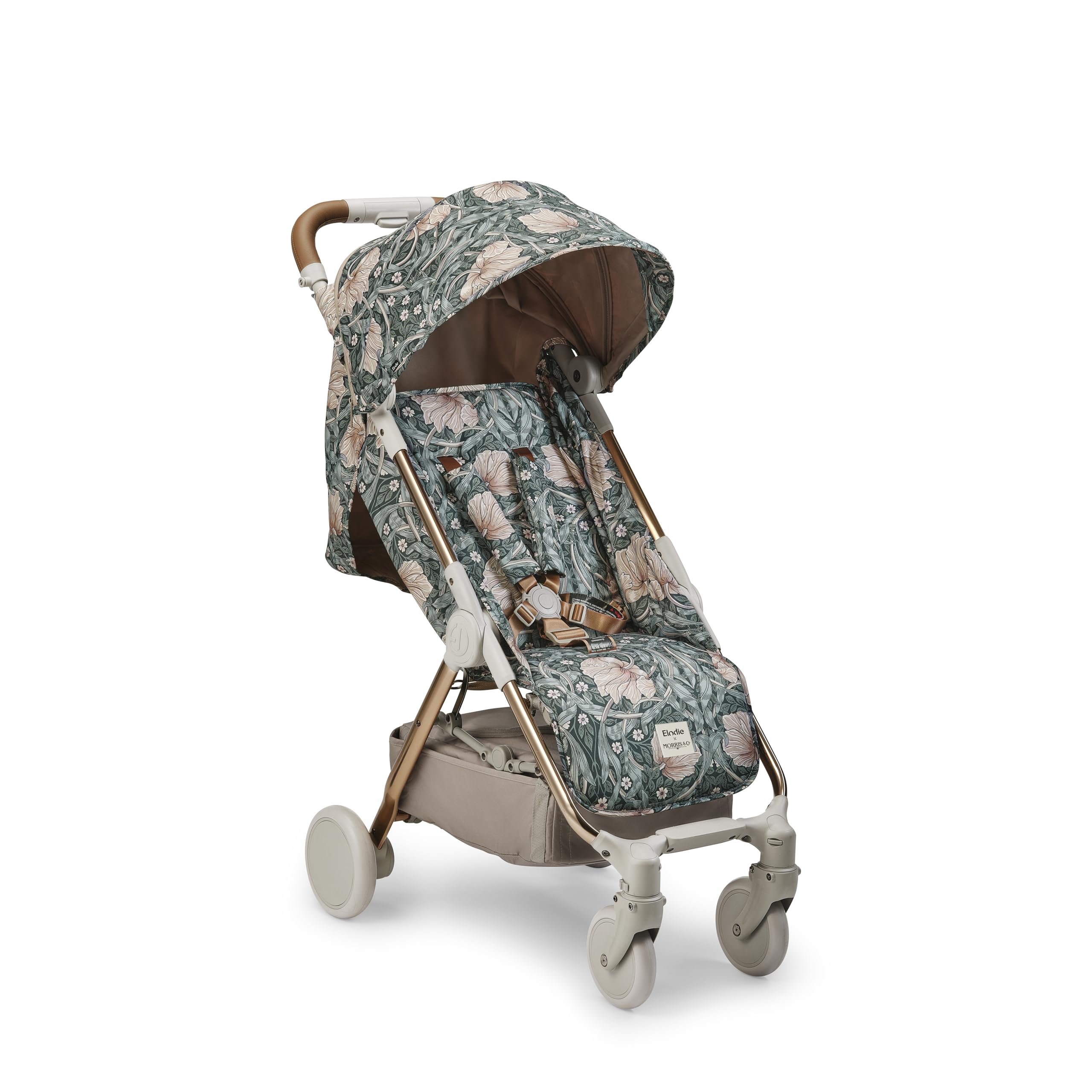 Elodie Details Mondo Stoller Passeggino dalla nascita fino a 4 anni (22 kg) - Posizione allungata, pieghevole e controllo con una sola mano, passeggino leggero di dimensioni cabina - Pimpernel