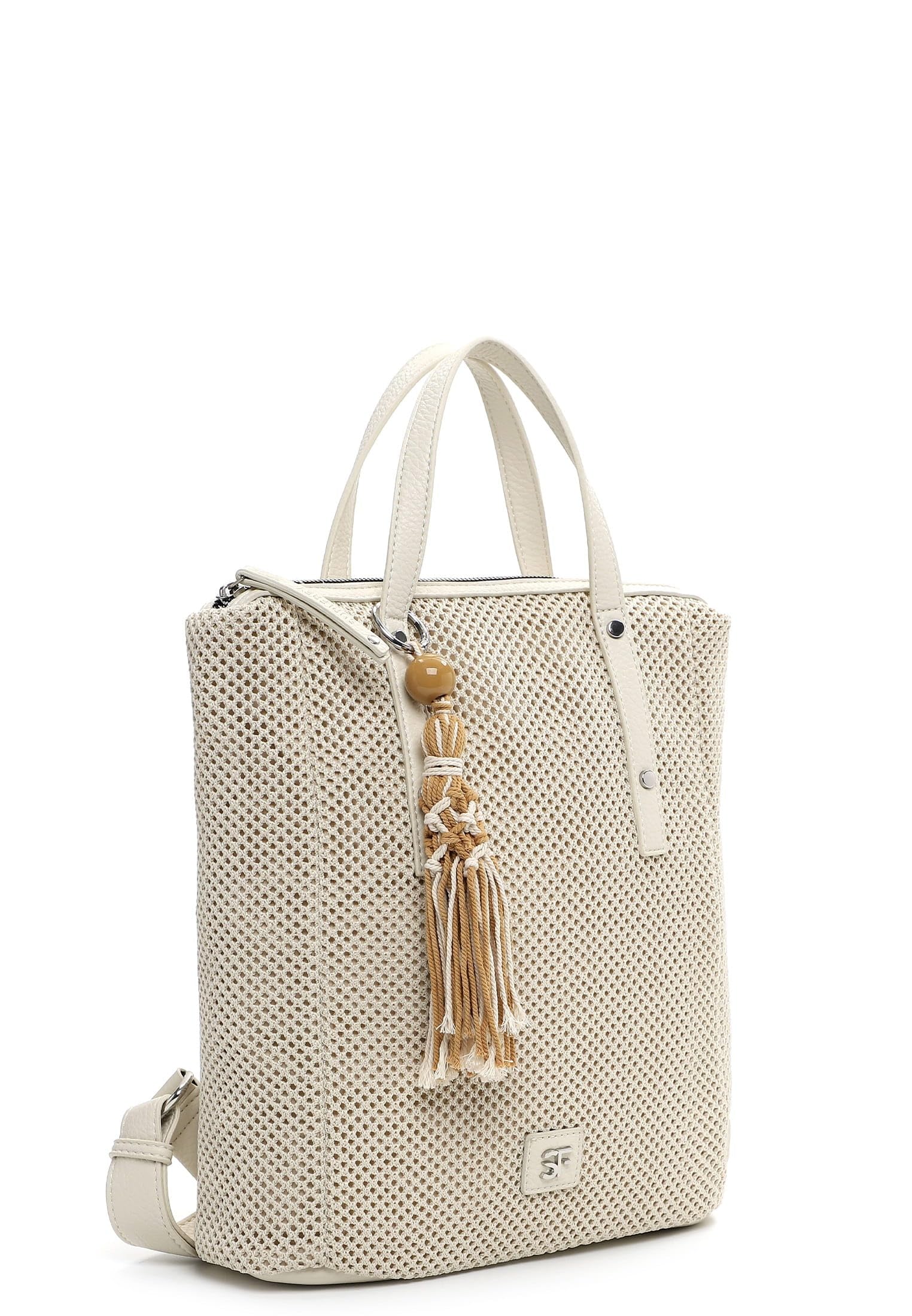 SURI FREY Rucksack SFY Gitty 17135 Damen Rucksäcke Uni beige 400