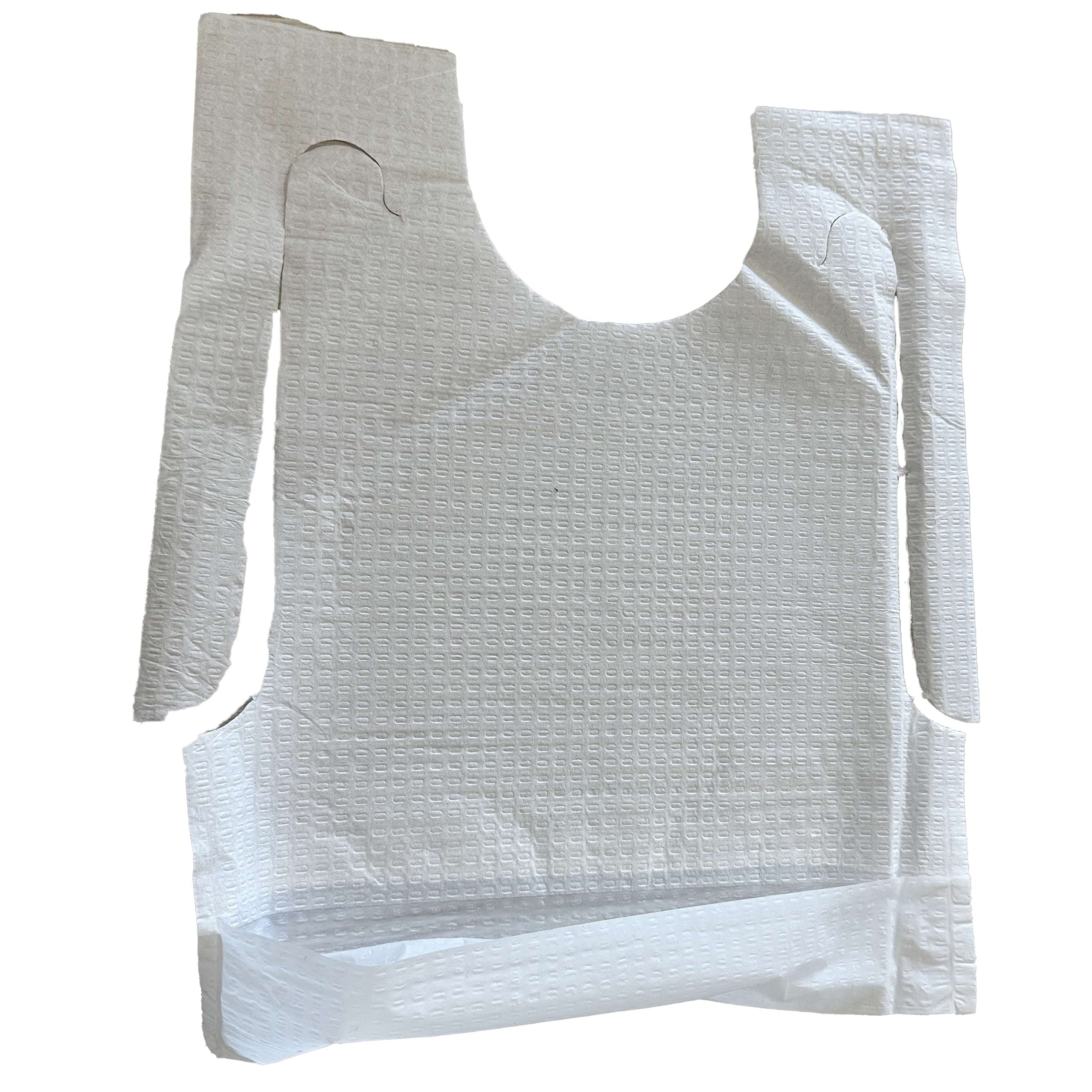 monoutile 100 pz bavaglini usa e getta bambini 27x34 cm, bavette pappa svezzamento con tasca raccogli briciole, Bavaglini neonato impermeabili