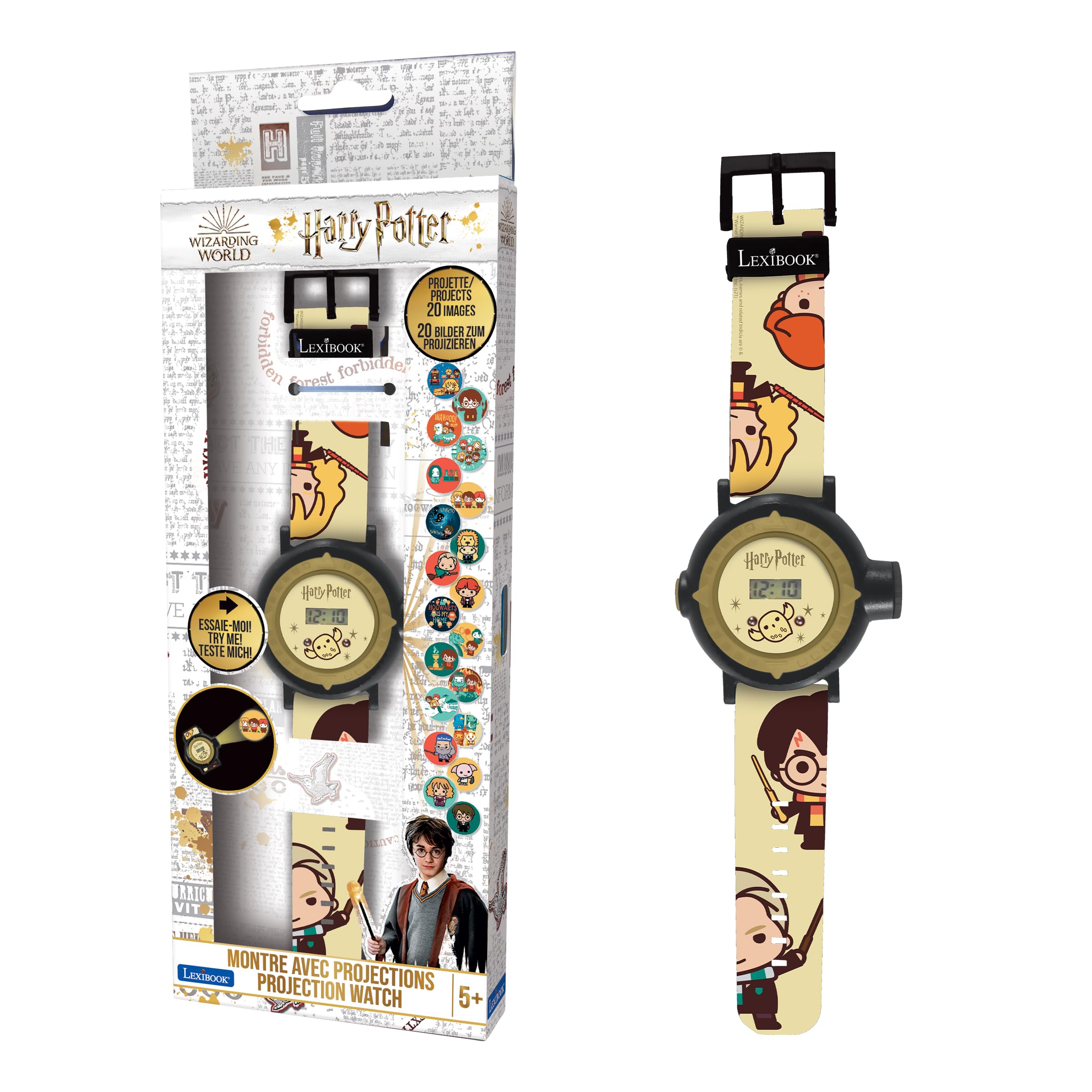 LEXIBOOK, Harry Potter Projection Watch, DMW050HPLXB