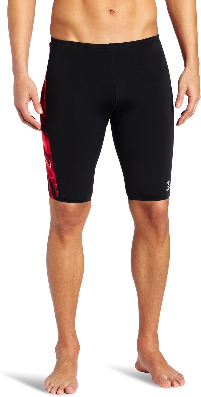 TYR Sport Men's Firerock Splice Jammer Swim Suit