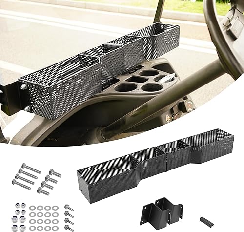 Miniatura 9 de Golf Cart Inner Front Storage Basket for EZGO TXT(1994 up) RXV ModelsClub Car PrecedentDS(2000 up)
