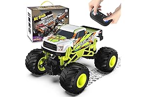 Scientoy Remote Control Monster Truck RC Car for Ages 5-7