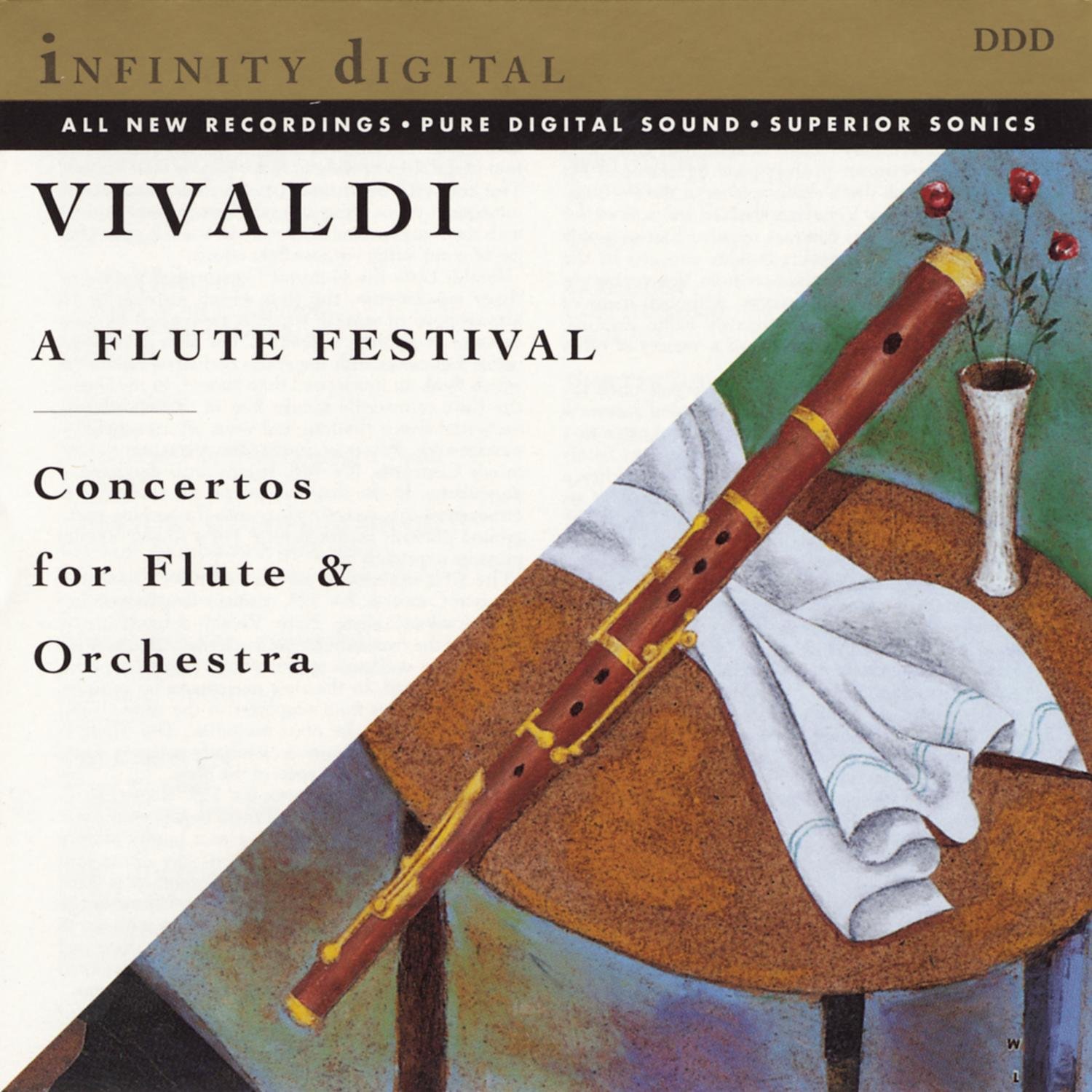 A Flute Festival: Concertos by Vivaldi for Flute & Orchestra [Audio CD] Kiskatchi/Bliznetzov/Bashenov; Titov / Korchin/Various; Vivaldi and Vivaldi, A