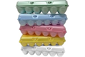 Cackle Hatchery Empty Foam Egg Cartons in Bulk (15-Pack)
