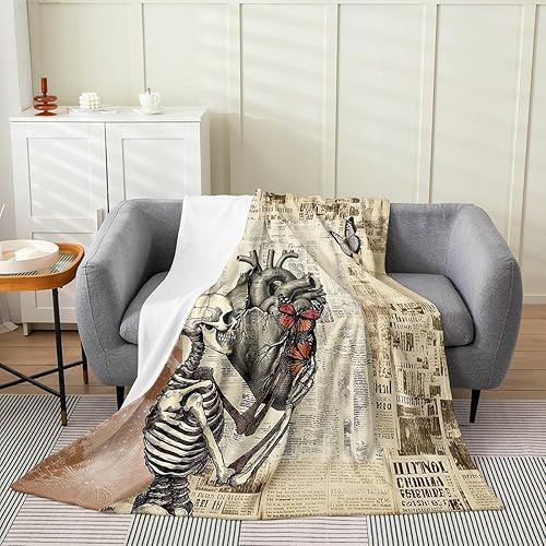 Vista 30 de Manta de franela de flores de loto, mantas florales doradas, para niños, niñas, niños y adultos, manta de vellón botánico natural de lujo, Lotus