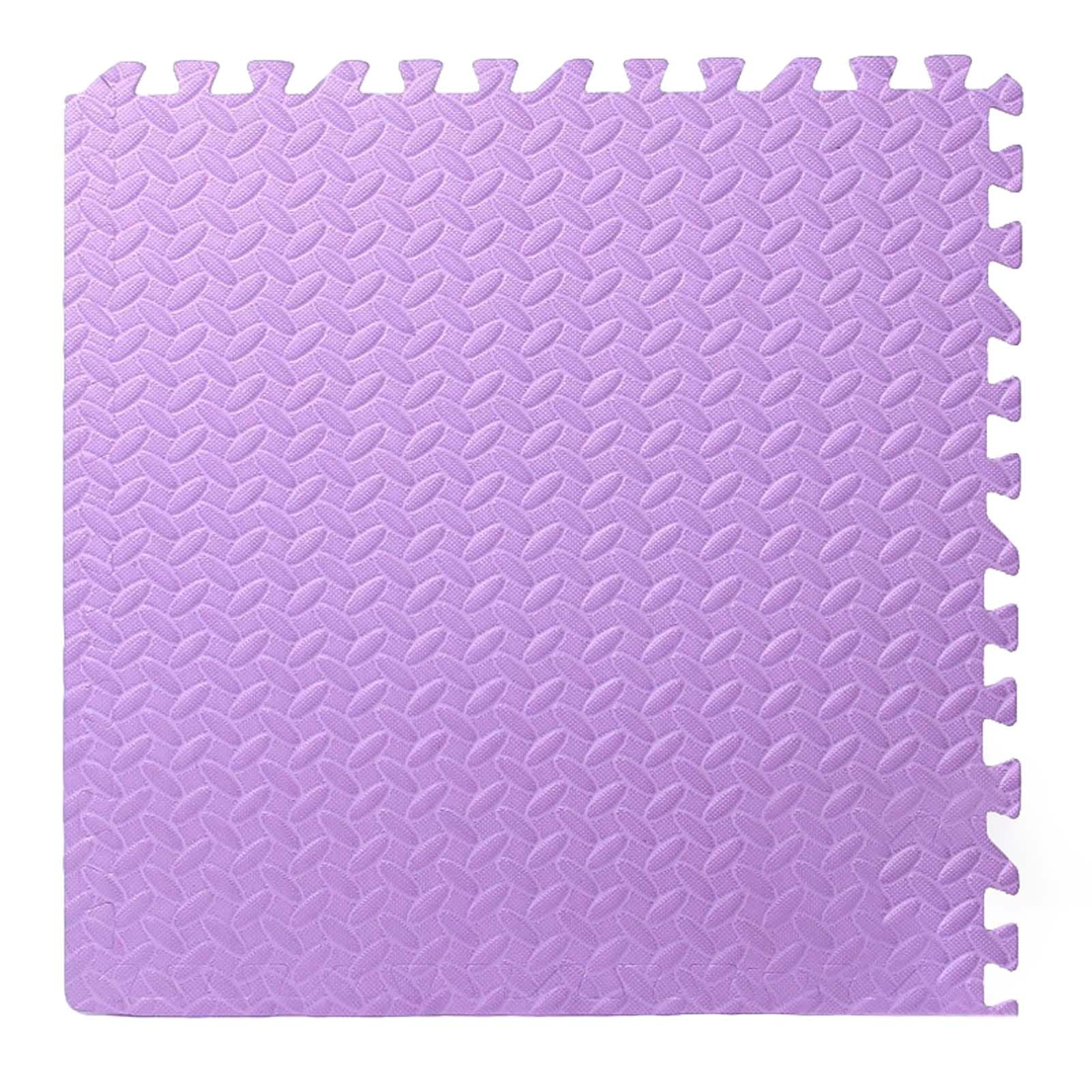 Materassino Sportivo Puzzle 4 Pezzi, Tappeto Eva Schiuma Pavimento Ad Incastro, Fitness Yoga Ginnastica Palestra, Tappetino Tatami Allenamento Casa, Texture Antiscivolo
