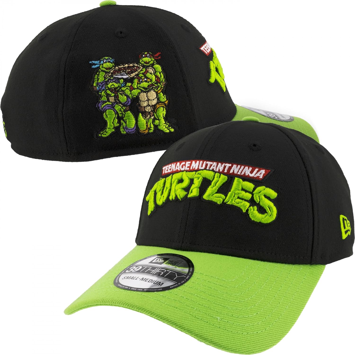 New Era Teenage Mutant Ninja Turtles Pizza Time 39Thirty Fitted Hat