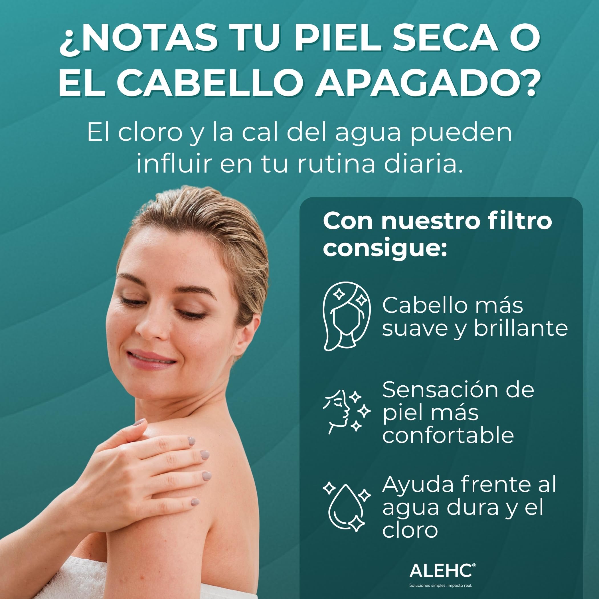 Filtro de Ducha Anticloro Negro Mate para Piel y Cabello, Filtro Agua Ducha para Agua Dura, Reduce Cloro y Cal, Agua Más Suave, Incluye Tiras Test Orientativas, Cartucho de Repuesto