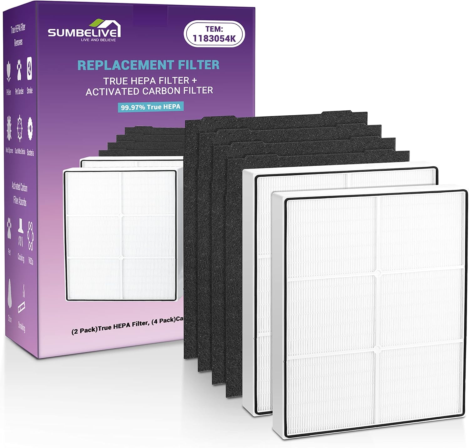 AP450 AP510 Replacement Filter for Whirlpool Whispure air