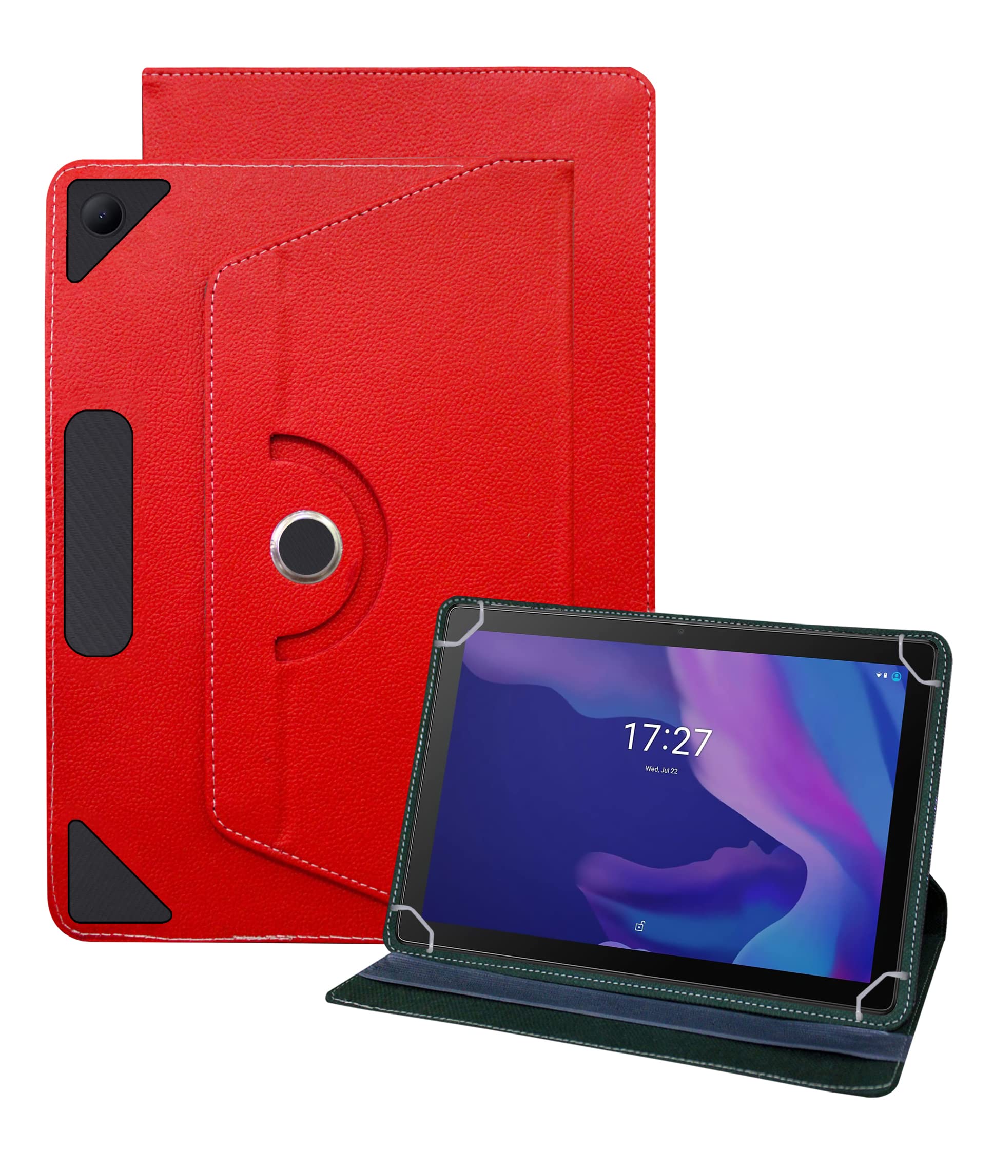 TGK Rotating Cover for Alcatel 3T10 Tab Cover (2nd Gen) 10.1 inches Tablet (Red) Universal 360 Degree Leather Rotary Swivel Stand Case (B09LYVFYXZ) Amazon Price History, Amazon Price Tracker