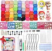 Kit Lana Per Feltro 50 Colori - Con Attrezzi Per Infeltrimento Ad Ago E A Umido, Ideale Per DIY - Foto 7