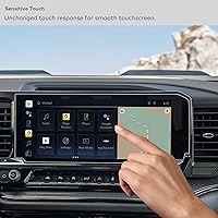 Vista 5 de Protector de pantalla de vidrio brillante diseñado para Chevy All New Silverado 2022 2023, pantalla táctil de 13.4 pulgadas, accesorios antihuellas