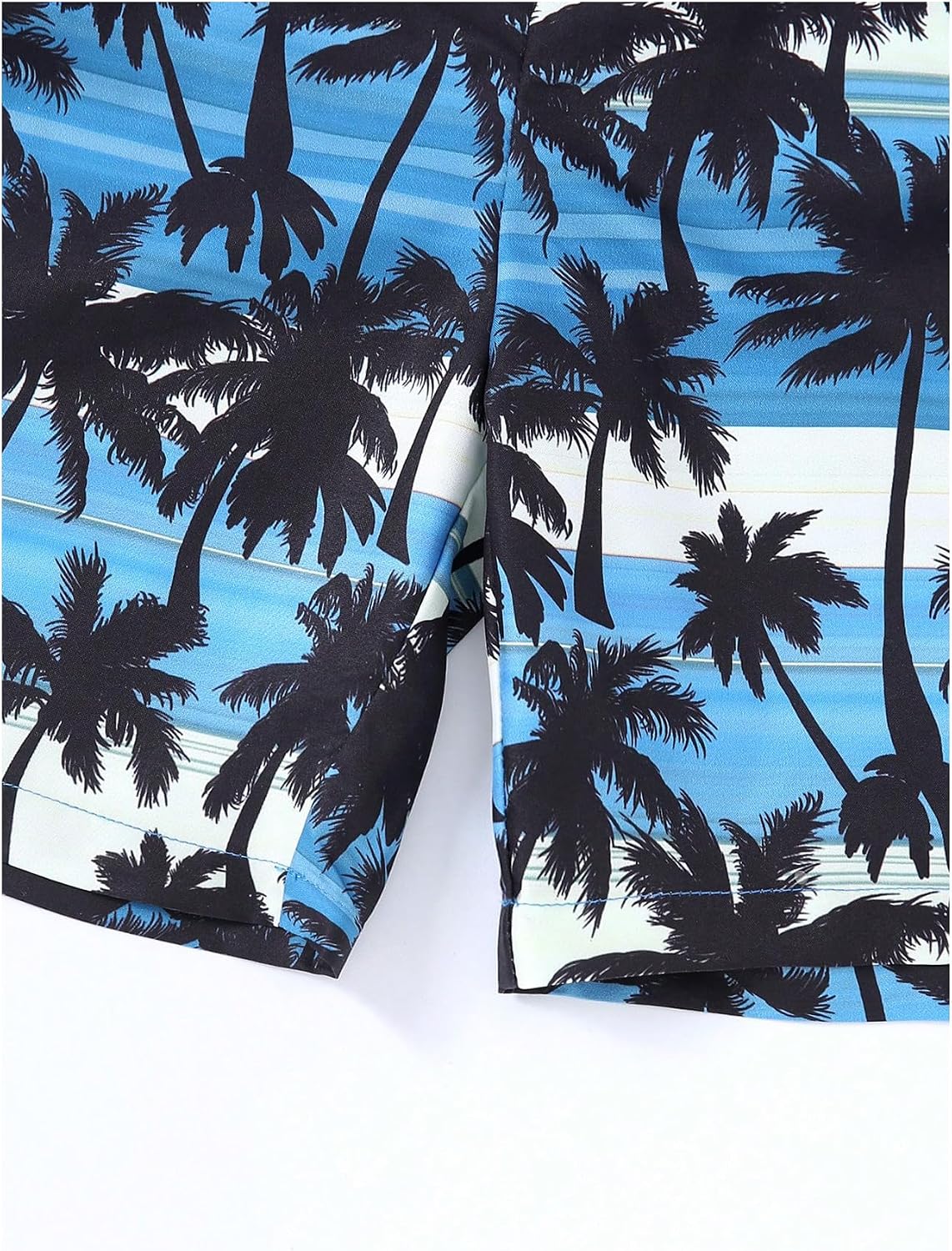 VIPWOLF Boy's Summer Outfits Sleeveless Tank Top and Tropical Print Shorts