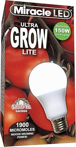 Miniatura 4 de Miracle LED Commercial Hydroponic Ultra Grow Lite - Sustituye hasta 150 W - Luz diurna blanca de espectro completo LED para cultivo de plantas de