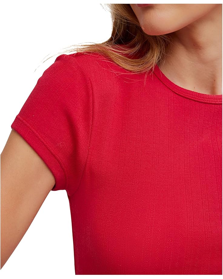 Free People Wait A Minute Baby Tee - #4 of 5