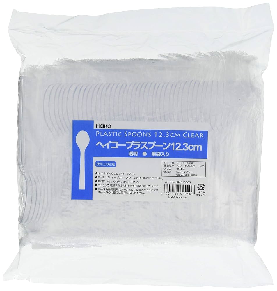 いそふらぼん ページ Amazon.co.jp: シモジマ ヘイコー スプーン プラスチック 透明