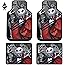 Yupbizauto Set of 4 Plasticolor Disney Nightmare Before Christmas Jack Skellington Ghostly Auto Truck SUV Car Floor Mats with