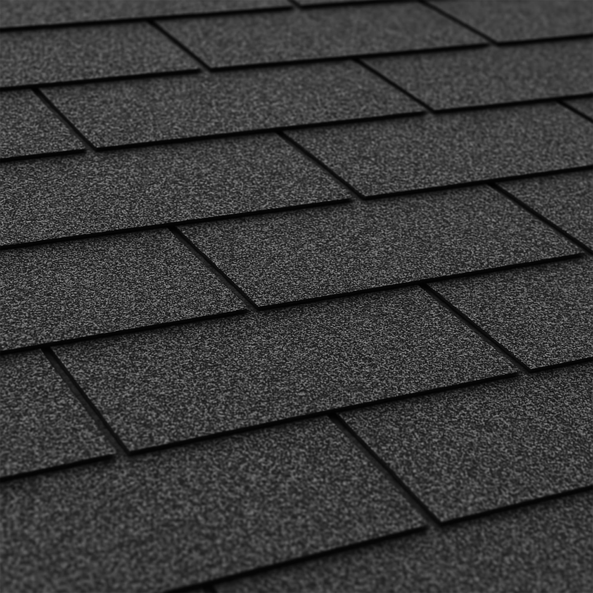 Tegole bituminose TRIO T-BLACK, copertura bituminosa di colore nero