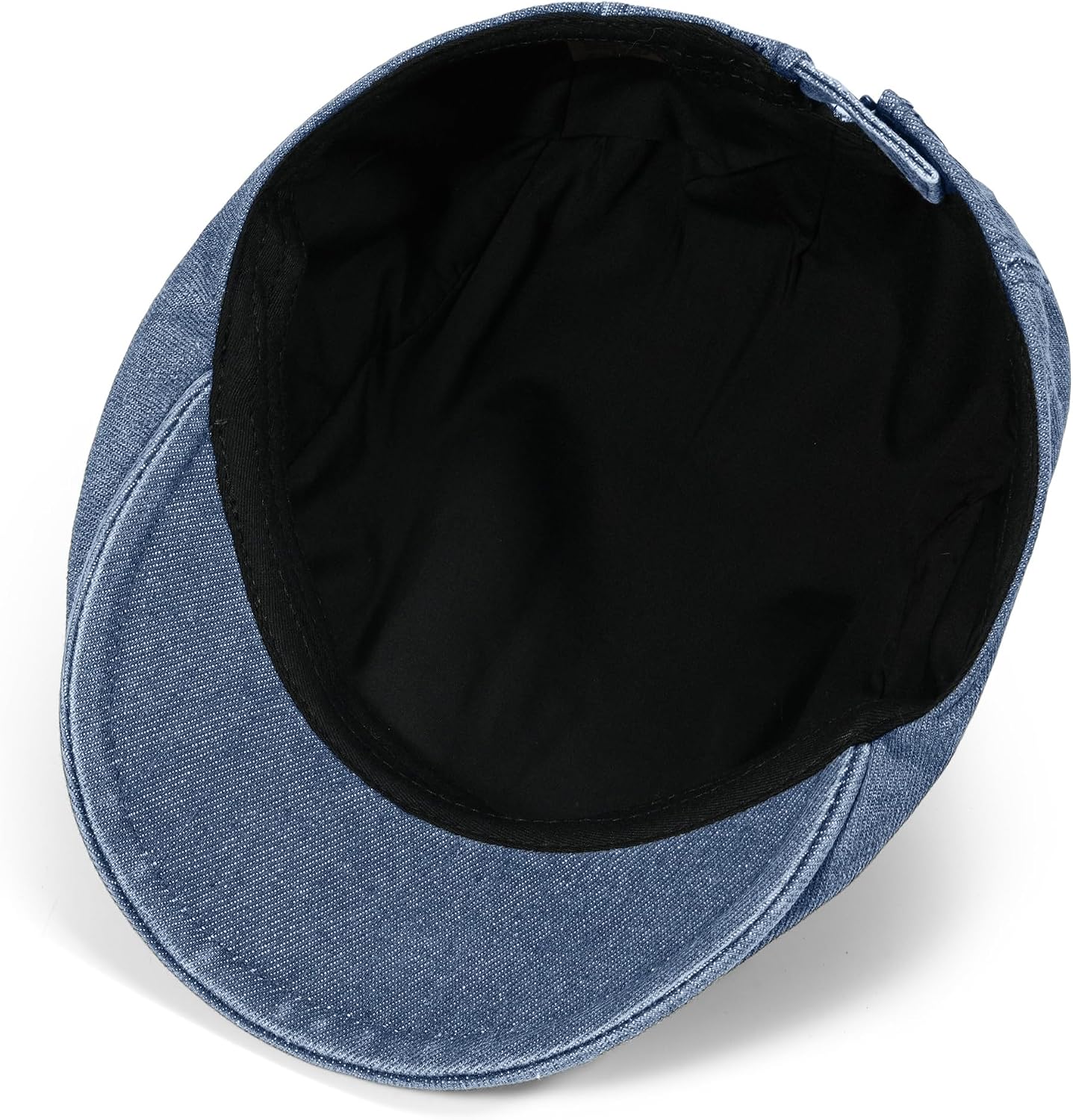 Croogo Denim Newsboy Flat Cap Herringbone Hat Ivy Cabbie Golf Beret Hat for Men