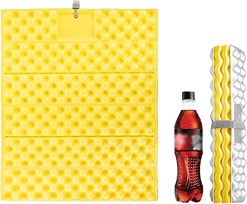 Miniatura 1 de YUSOVE 1 almohadilla portátil de espuma para sentarse, almohadilla de espuma para actividades al aire libre, tapete de acordeón, plegable para