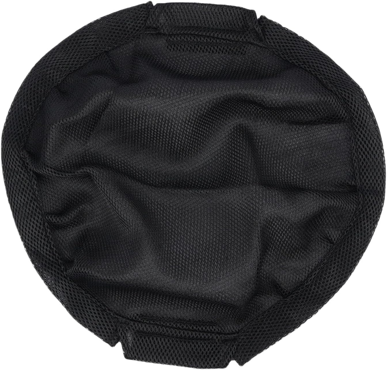 Elevated Cat Hammock Bed, Breathable Mesh Removable Washable All Season Comfort Raised Cat Swing Bed, Elevated Pet with Sturdy Metal Frame for Home (Black)