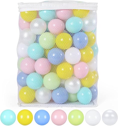 Miniatura 9 de GOGOSO Ball Pit Balls for Toddles, Kids Plastic Balls for BallPit, Pool, Baby Party Accessories, Birthday Decoration 50 100 200 500 1000