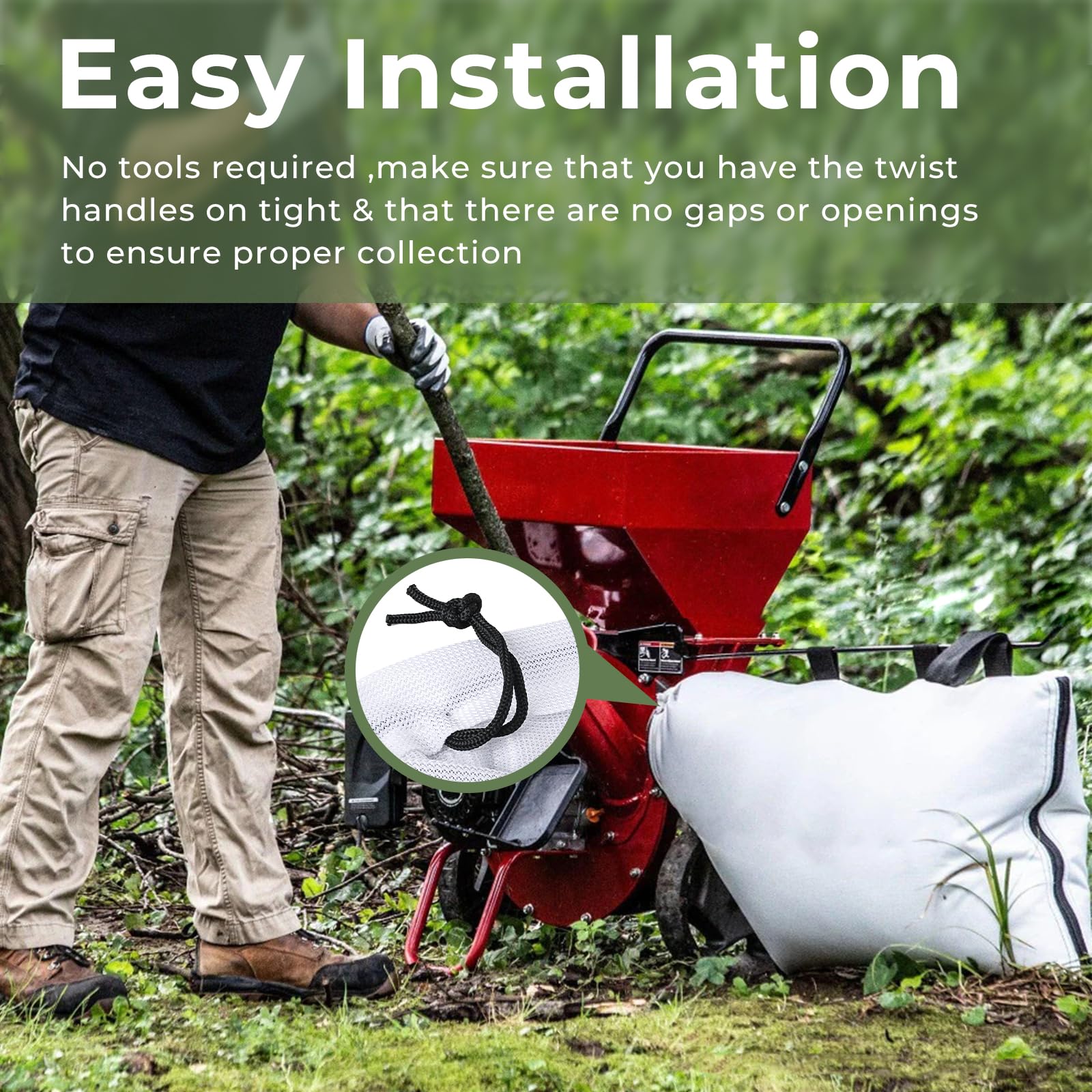Amazon.com : TOSRWGLL Universal 24x48 Wood Chipper Shredder