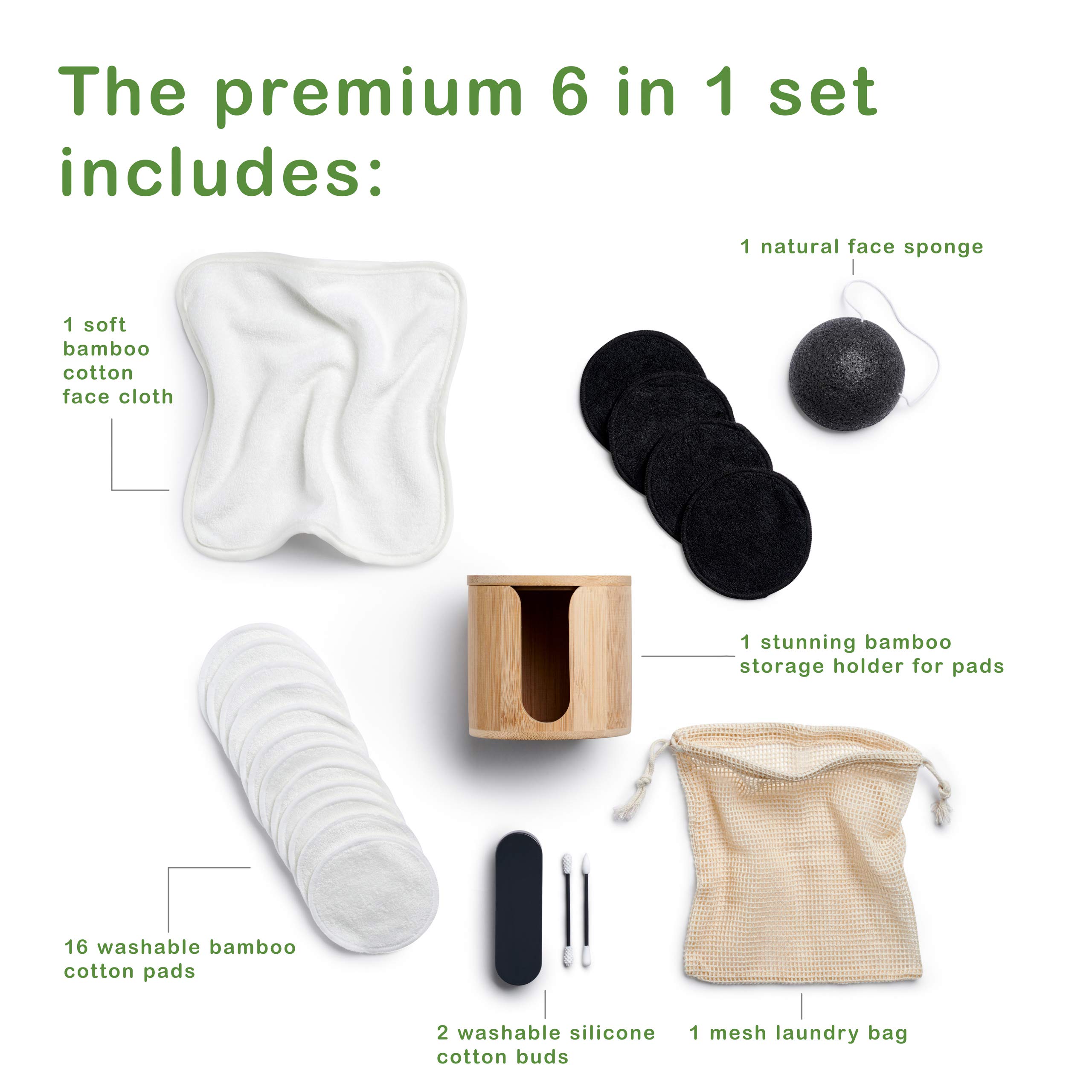 Set Regalo Ecologico In Bambù Per La Cura Del Corpo - 100% Vegano, Biodegradabile E Zero Plastica