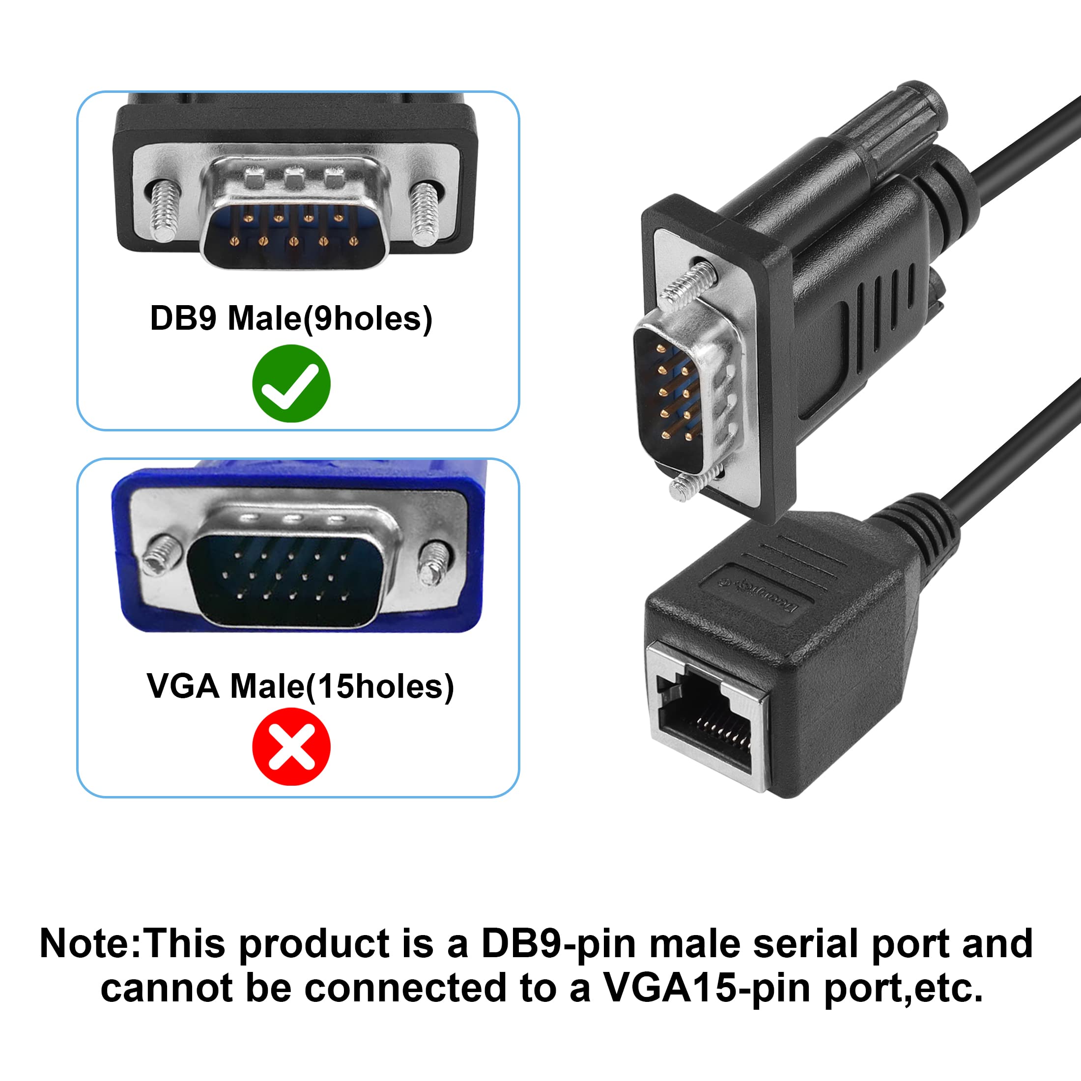 Cable Rs232 Câble Série DB9 Femelle / DB9 Femelle, Par Cable Db9