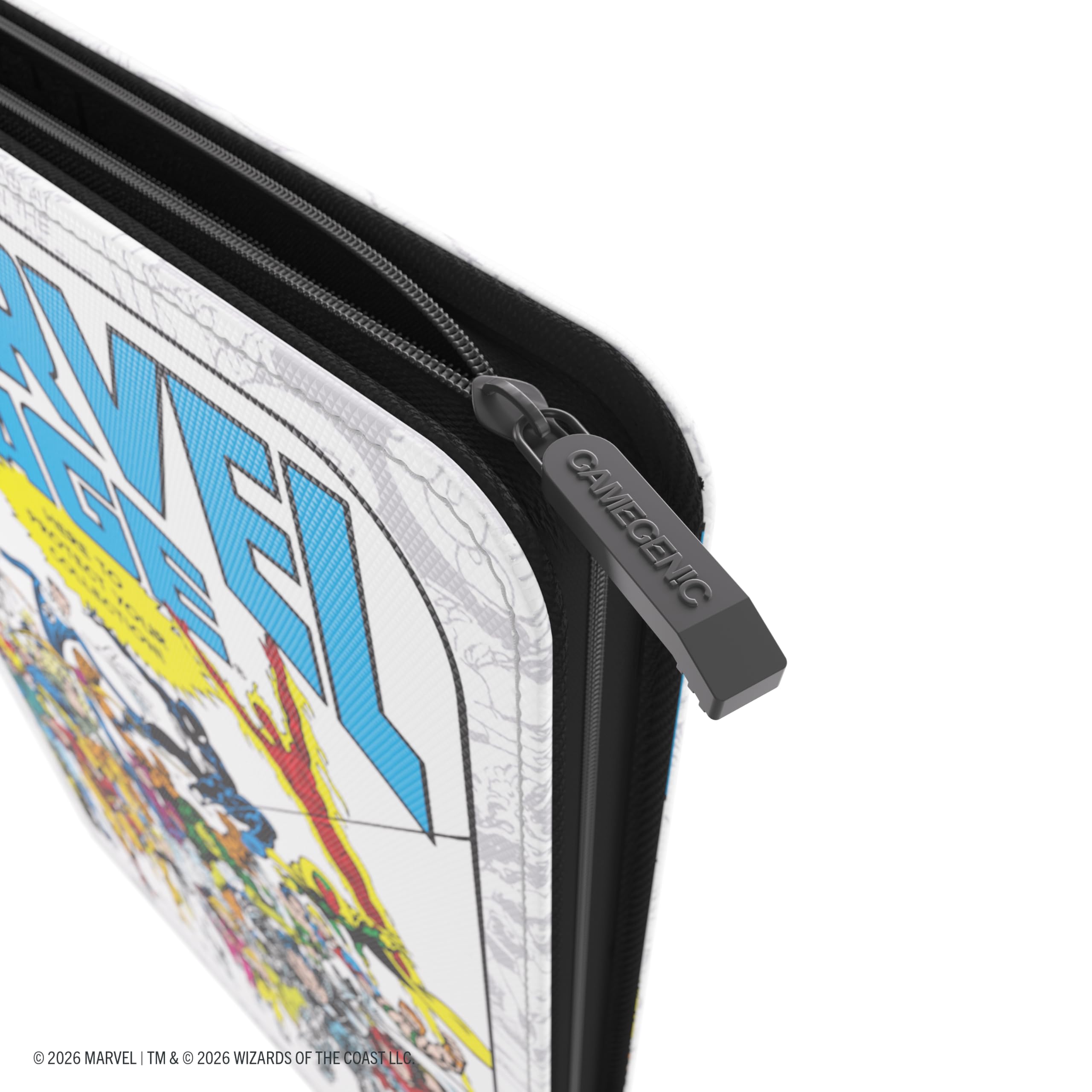 Gamegenic | Magic: The Gathering | Marvel Super Heroes Zip-Up Album 18-Pocket - Marvel Age