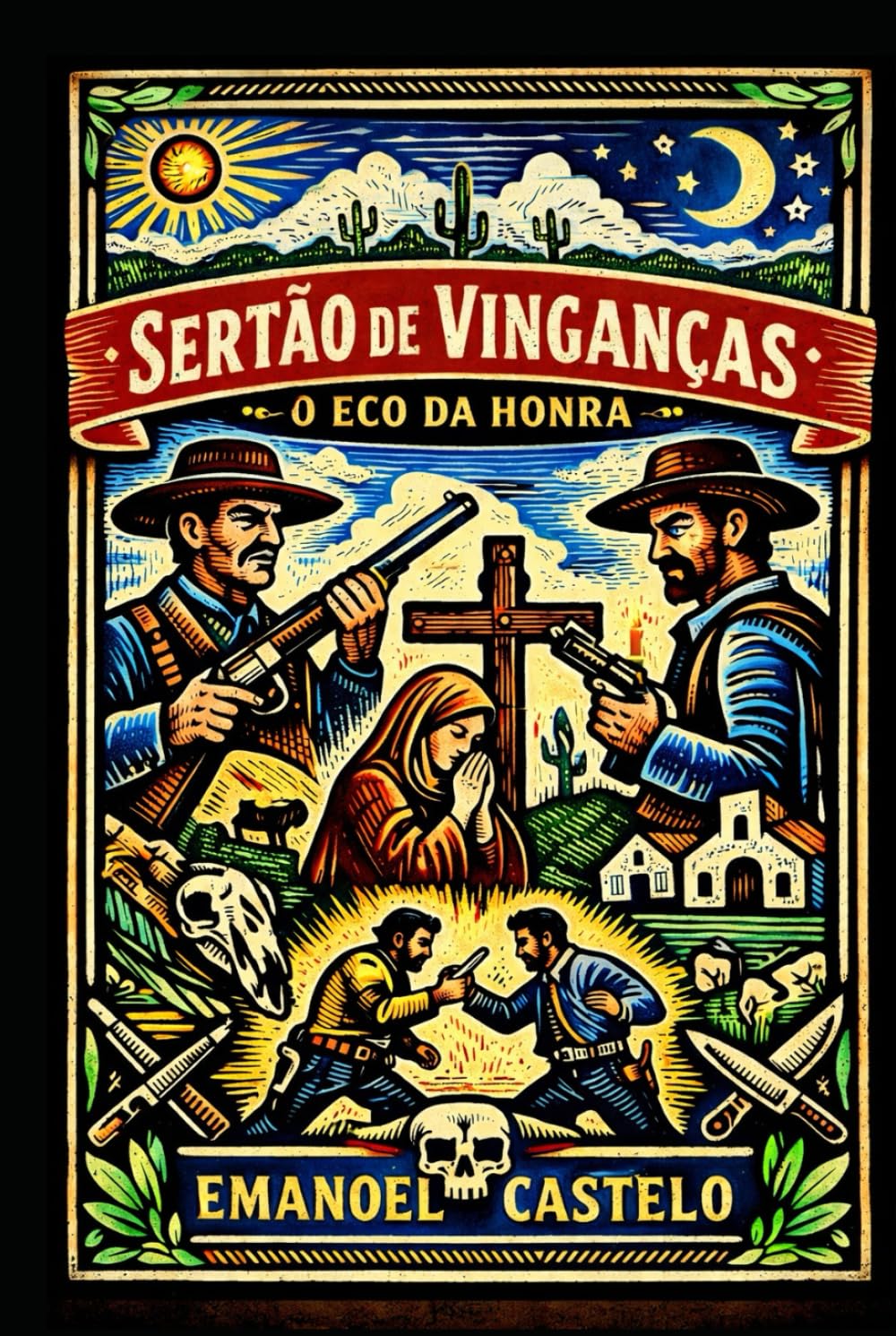 Sertão de Vinganças- O Eco da Honra: Uma jornada pelo coração do sertão pernambucano, onde a seca e a vingança moldam destinos