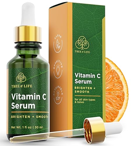 Suero de Vitamin C para cara con ácido hialurónico anti envejecimiento suero facial anti arrugas con ingredientes naturales libre de parabenos