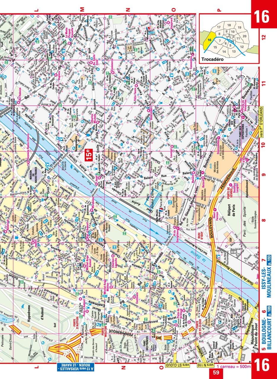 Atlas routiers : Grand Paris et Banlieue