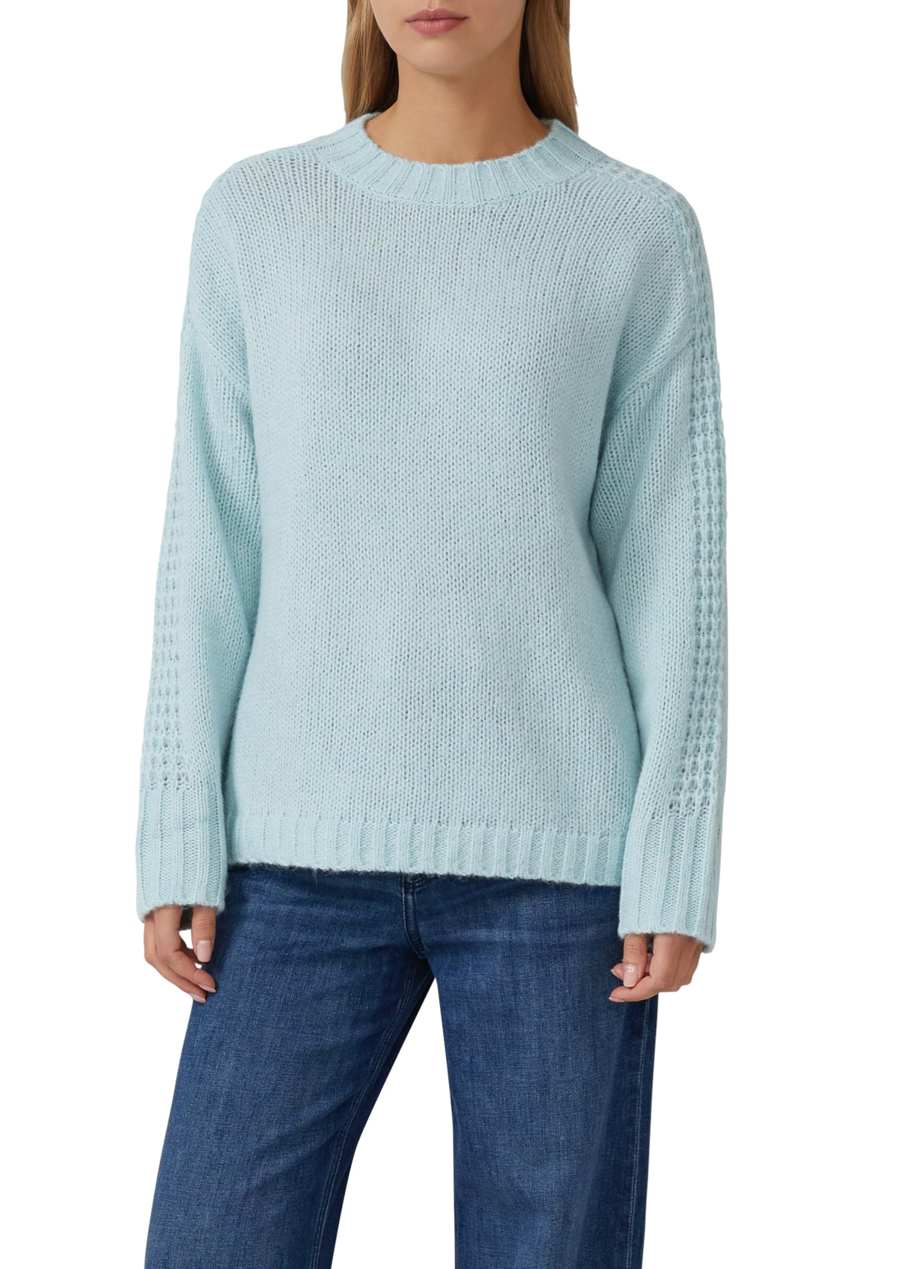 s.Oliver Strickpullover aus Alpakamix im Relaxed Fit