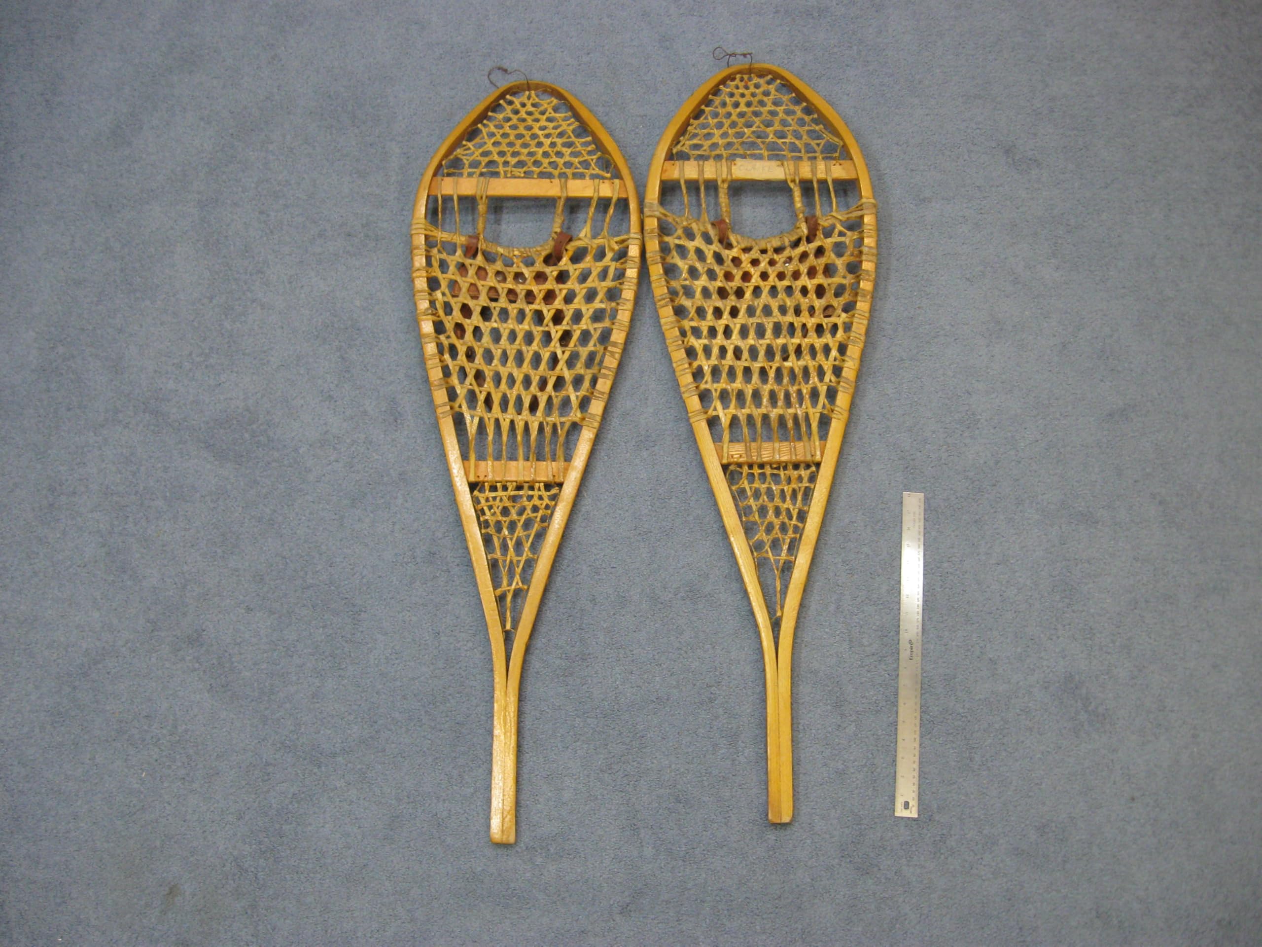 Authentic Vintage Pair of Used Snowshoes G134