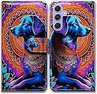 Vista 11 de Funda para Galaxy A54, flor de ciruelo de cuero con tapa para teléfono con ranura para tarjeta, soporte para Samsung Galaxy A54 5G