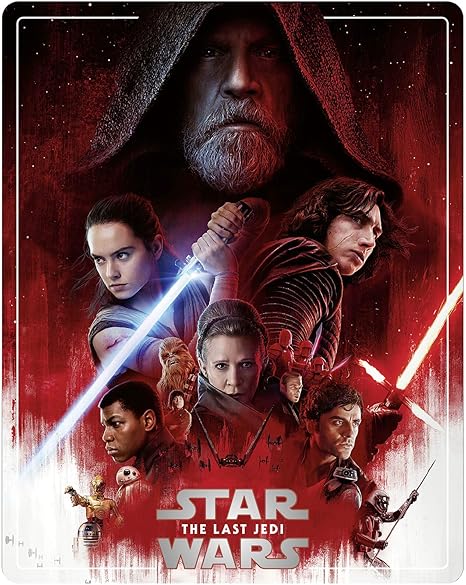 Amazon スター ウォーズ エピソード8 最後のジェダイ 4k Ultra Hd ブルーレイ 数量限定スチールブック仕様 リージョンフリー 英語字幕 輸入版 映画