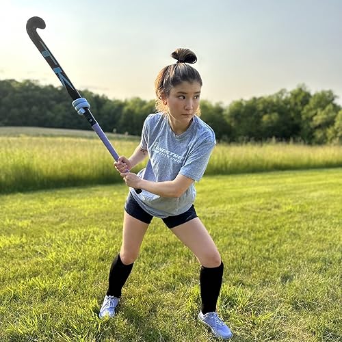 Miniatura 4 de laceup Peso de entrenamiento de hockey sobre césped de 12 onzas  Velocidad de construcción, potencia, tiempo de reacción y control de palo