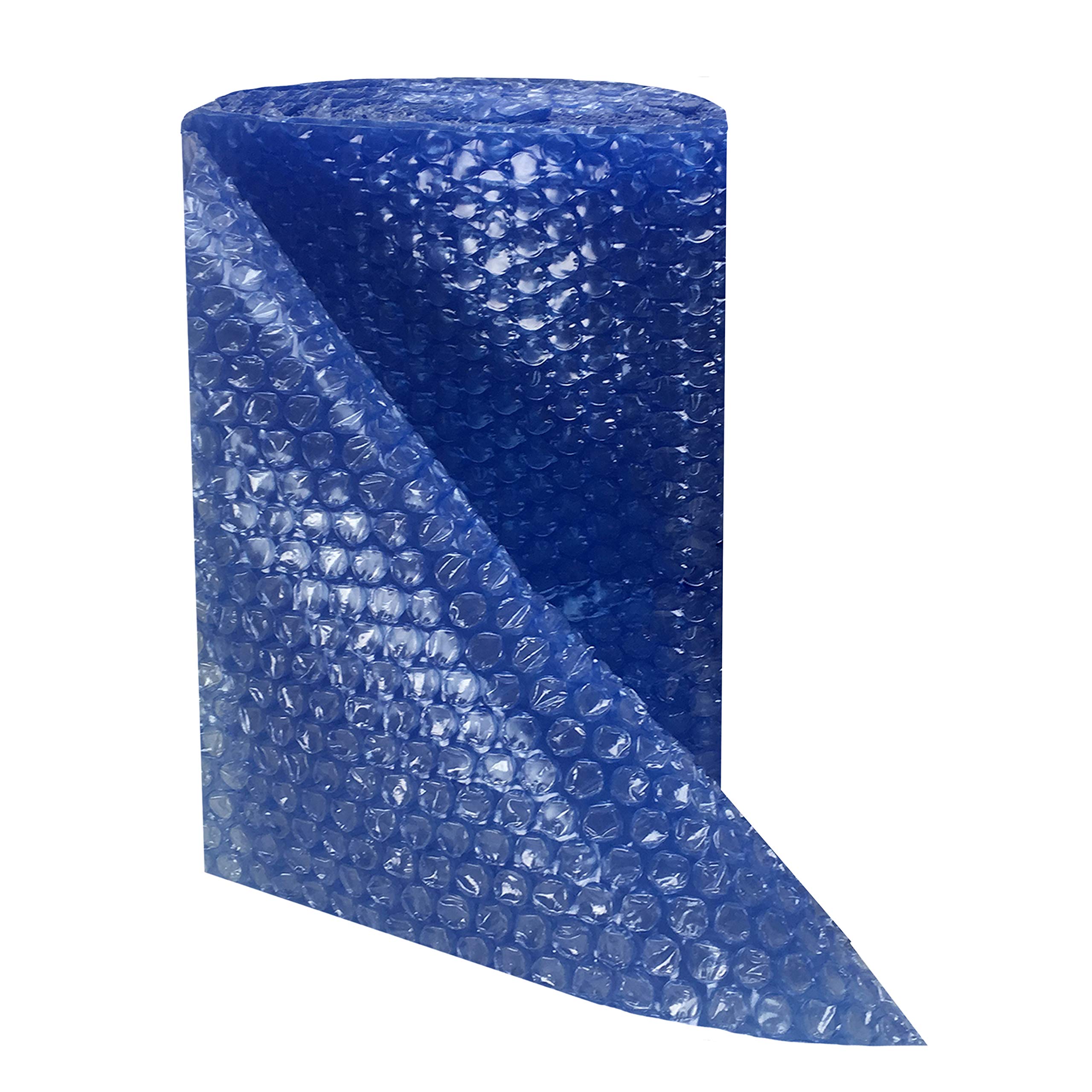 Photo 1 of Uboxes 30-Feet Roll Blue Bubble Small 3/16" Wrap x 12" Wide (BUBBSMA30BLU)